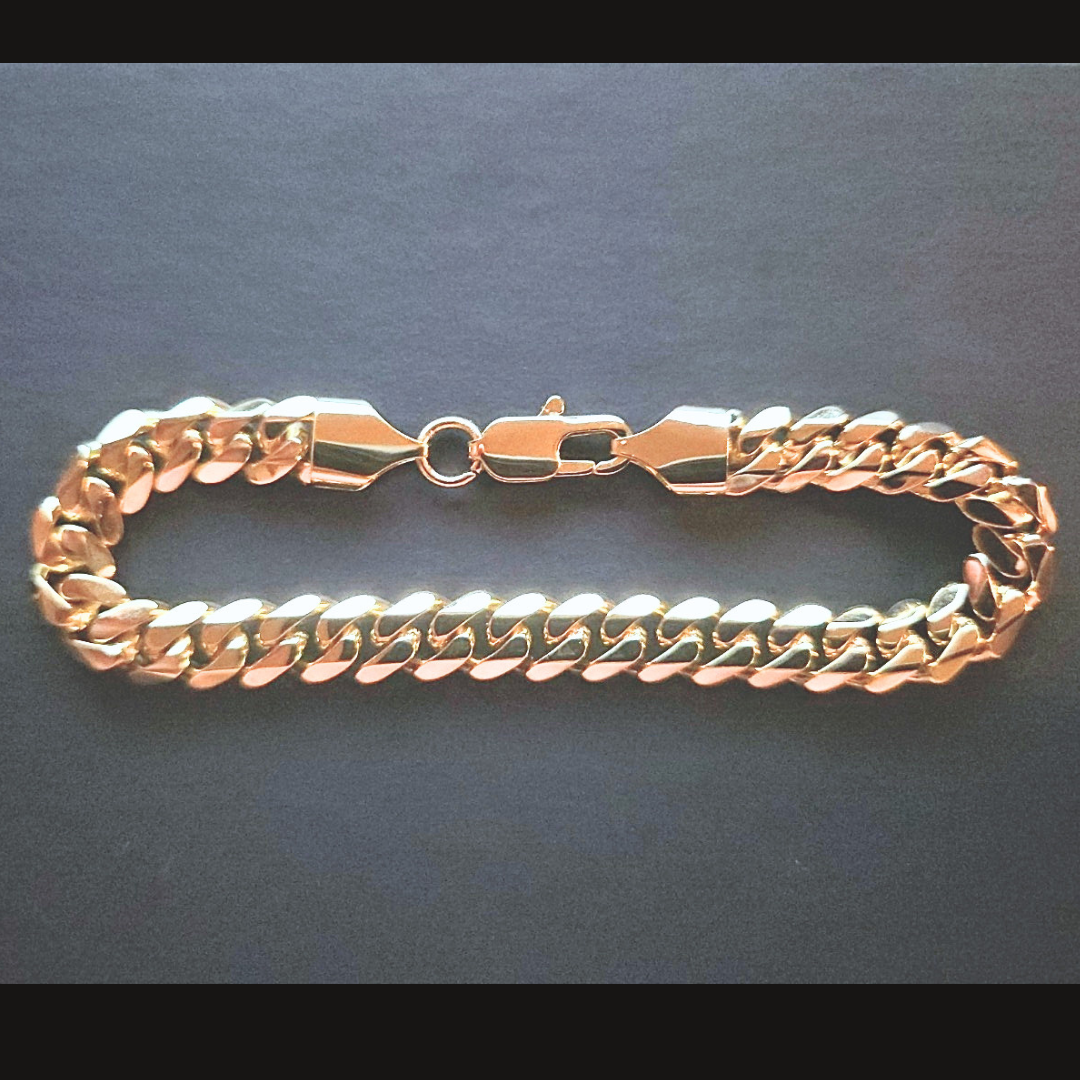 14K Gold Miami Cuban Bracelet - 6MM