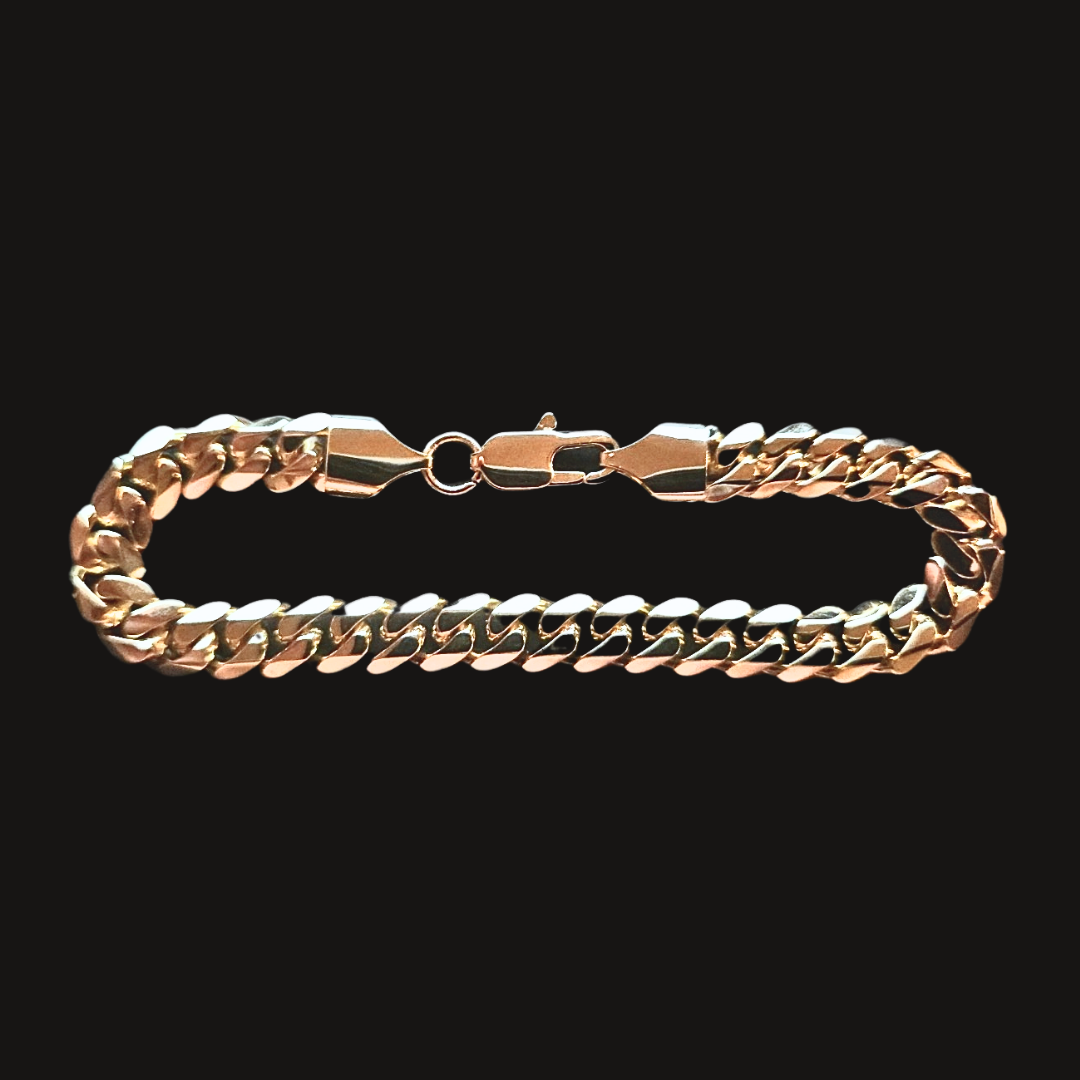 14K Gold Miami Cuban Bracelet - 6MM