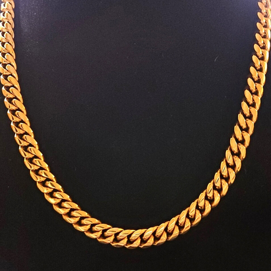 18K Gold Miami Cuban Chain - 10MM